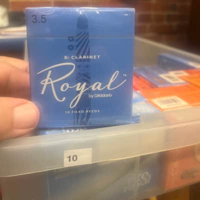 Royal by D’Addario 10 #3.5 Bb Clarinet Reeds 2025 - Wood image 2