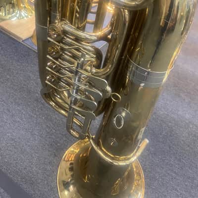 Cerveny ABB681 4 rotary valve Tuba SN#920021 a BB♭ (B-flat) tuba. MINT CONDITION  MINT CONDITION image 8
