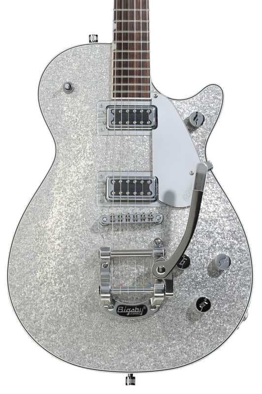 Gretsch Electromatic Jet Electric Guitar - Silver Sparkle image 1