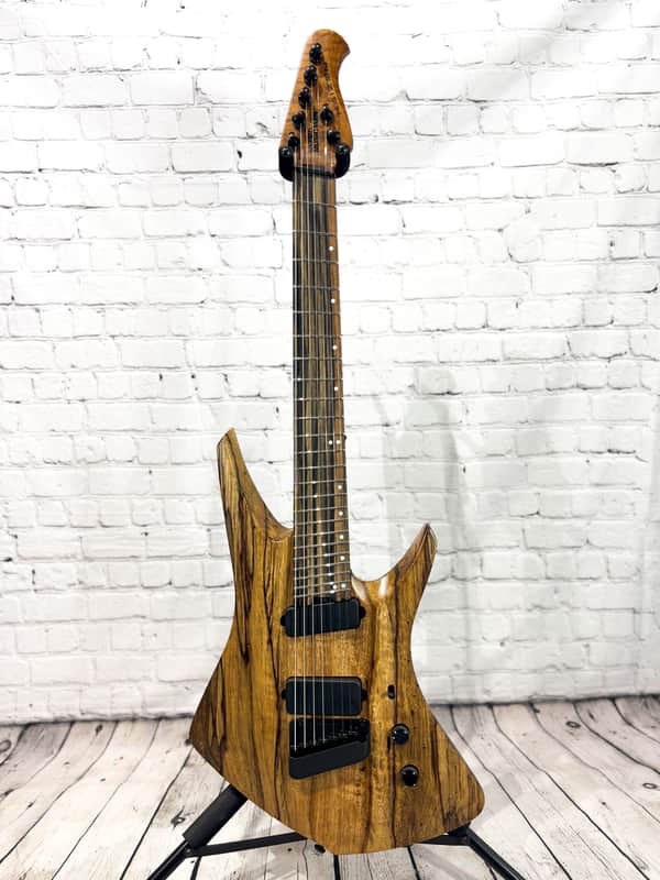 Ernie Ball Music Man Kaizen 7 - Black Limba image 1