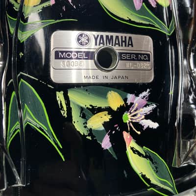 Yamaha - 8x14" SD980 Vintage MIJ Recording Custom, Hand-Painted Snare Drum, Immaculate! 1980s image 4