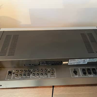 Immagine RARE Mitsubishi Preamplifier DA-P30 1979 - Argent brossé - 7