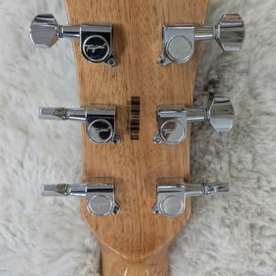 Tagima WS 42 EQ BK Baby Non-Cutaway Acoustic/Electric Guitar - B stock image 8