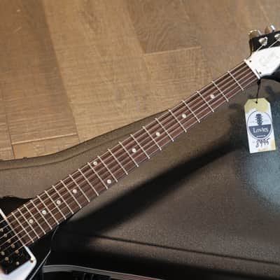 Unplayed! 2022 Gibson Custom Shop Artist Kirk Hammett 1979 Flying V Electric Guitar Murphy Aged Ebony + COA OHSC image 7