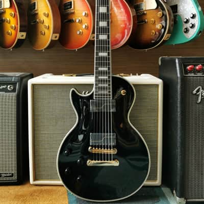 Epiphone Matt Heafy Les Paul Custom Origins 7-String Left-Handed 2023 - Ebony image 1