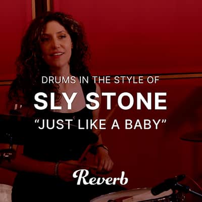 Drums in the Style of Sly Stone's Just Like A Baby image 1