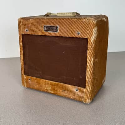 1953 Fender Wide Panel Tweed Champ 5C1 image 2