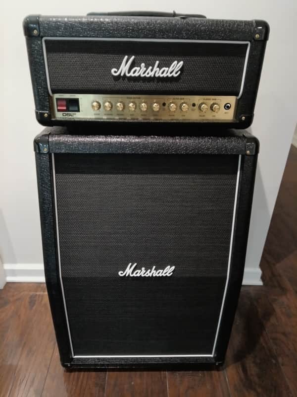 Marshall DSL20HR 2-Channel 20-Watt Guitar Amp Head 2018 - Present - Black image 1