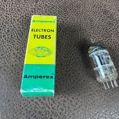 Amperex Bugle Boy 7025/ECC83/12AX7 Holland Vaccuum Tube in Original Box - 1960 image 5