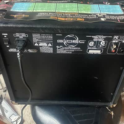 Fender G-DEC Guitar Digital Entertainment Center 15-Watt 1x8" Guitar Practice Amp 2005 - 2010 - Black image 4