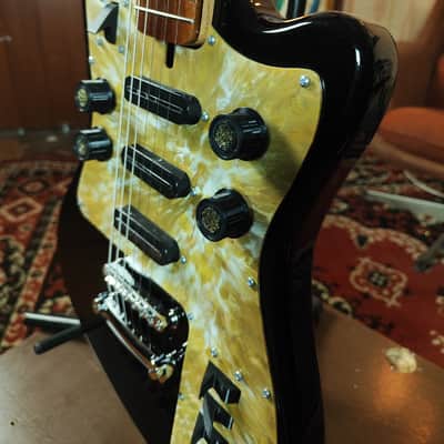 Borisov Style Custom Guitar Soviet Era Remake Modern USSR Tribute Built-in Fuzz image 2