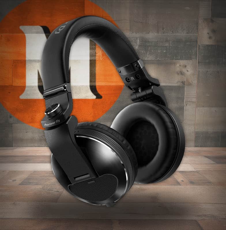 Pioneer DJ HDJ-X10-K Professional Flagship Over-Ear DJ Headphones - Black (HDJ-X10-K) image 1