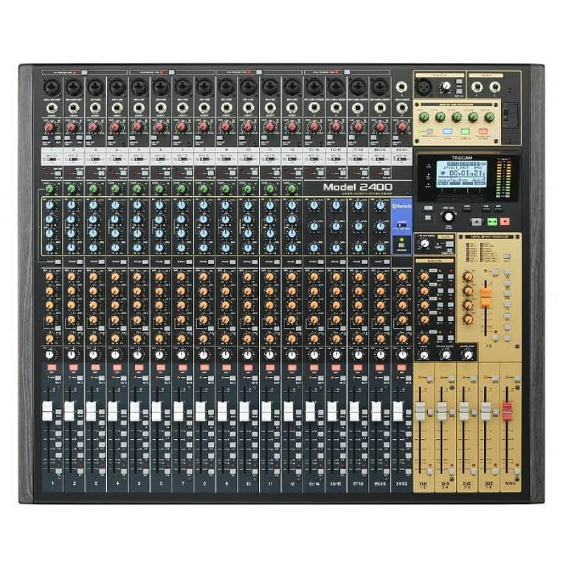 Tascam Model 2400 24-Channel Analogue Recording Console & Live Mixer With Audio Interface image 1