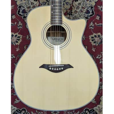 Turner 44CE Electro Acoustic Grand Auditorium Guitar image 13