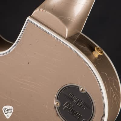 Gibson Custom Shop Dealer Select Murphy Lab Les Paul Custom Heavy Aged Gold Mist Poly #CS600667 image 11