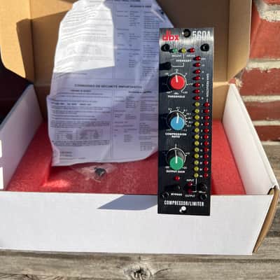 dbx 560A 500 Series Compressor / Limiter Module 2010s - Black imagen 2