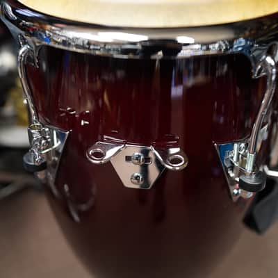 Latin Percussion Classic Series 11" Quinto Conga - Wine Red Lacquer image 6