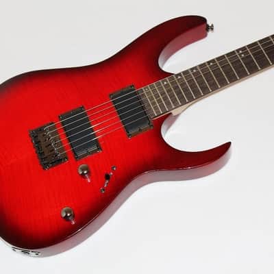 Ibanez RG321 FMSP RG Red Flame Top Electric Guitar image 2