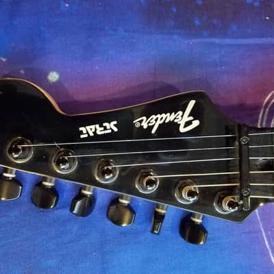 Fender HM Strat 1990? Razzberry Red Original Floyd Rose image 10