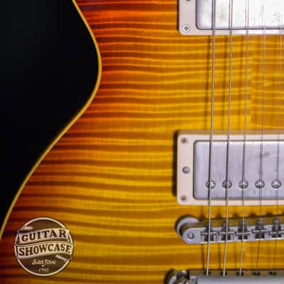 Gibson 1995 Les Paul R9 1959 Reissue Flamed Maple Electric Guitar image 9