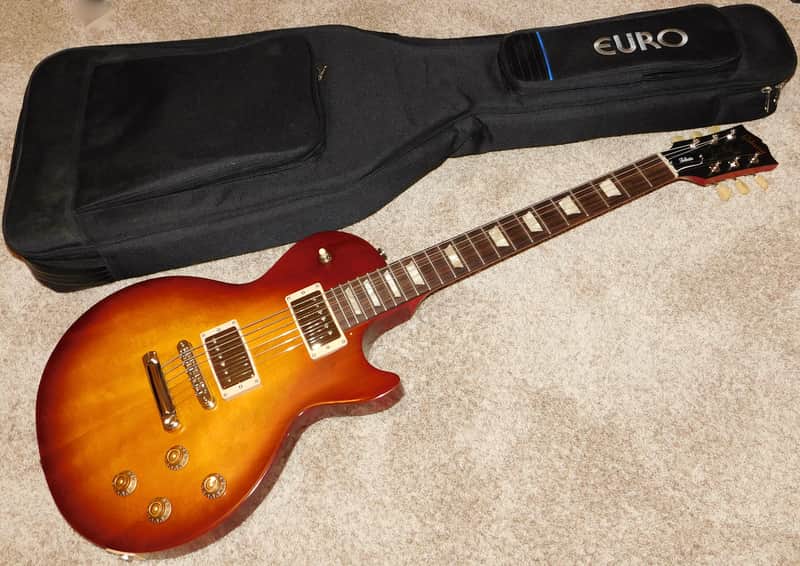 Gibson Les Paul Tribute Electric Guitar 2021 Satin Cherry Sunburst