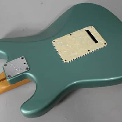 1997 Fender American Standard Stratocaster Teal Green Metallic Finish w/OHSC image 12