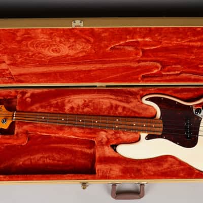 Fender Classic Series '60s Jazz Bass Lacquer - 2018 - Olympic White Nitro w/HSC image 19