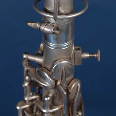 Conn New Wonder Transitional / 6M Alto /  1930 - Brushed Silver image 7
