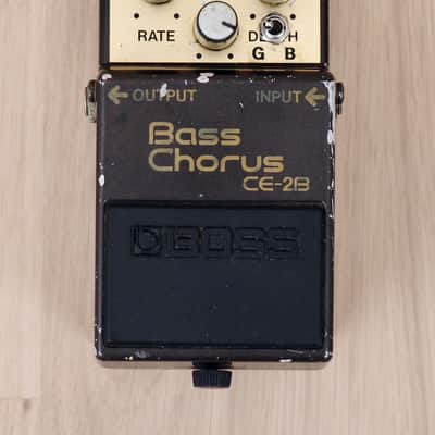 1989 Boss CE-2B Bass Chorus Effects Pedal Green Label Japan w/ Mod image 1