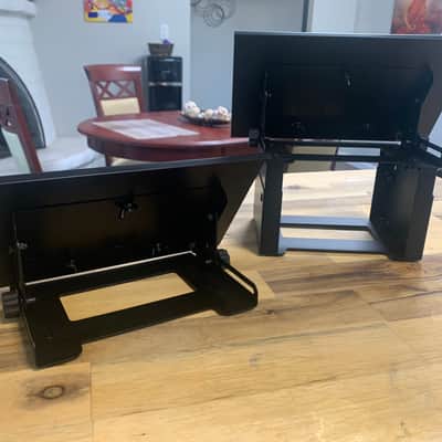 Mirai Varidock System (VB1000, VX 1015, VT 1081) Modular Desktop Stands for Synth/Eurorack/Pedals/Effects image 4