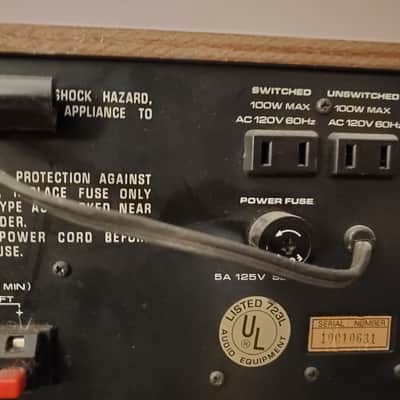 Vintage Sanyo LXI #564.92580900 Stereo AM-FM 100 Watt Receiver 1980s image 12