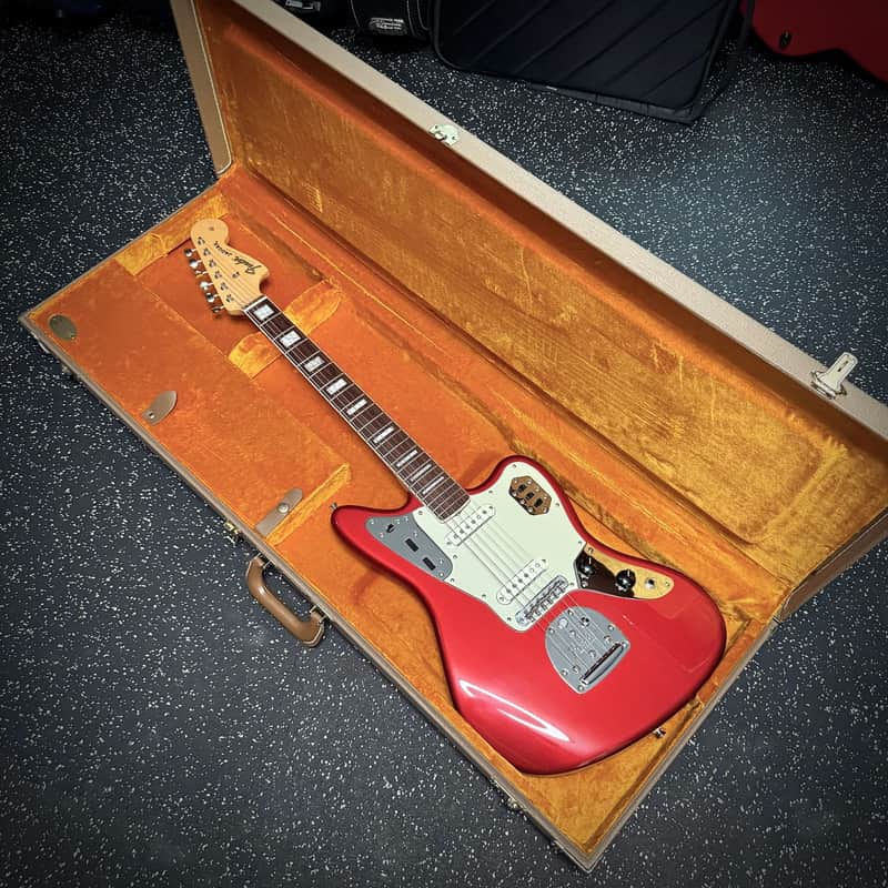 Fender 50th Anniversary American Jaguar 2012 Candy Apple Red image 1