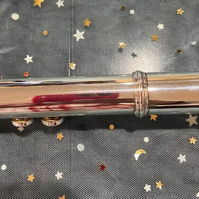 Verne Q.Powell Handmade Conservatory Silver Flute 1951 - sterling silver image 8