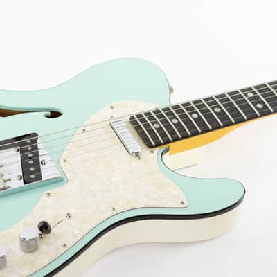 Fender Limited Edition Two-Tone American Thinline Telecaster 2019 Surf Green image 19
