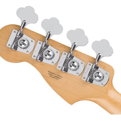 Fender Standard Precision Bass Guitar - Olympic White w/Maple FB image 5
