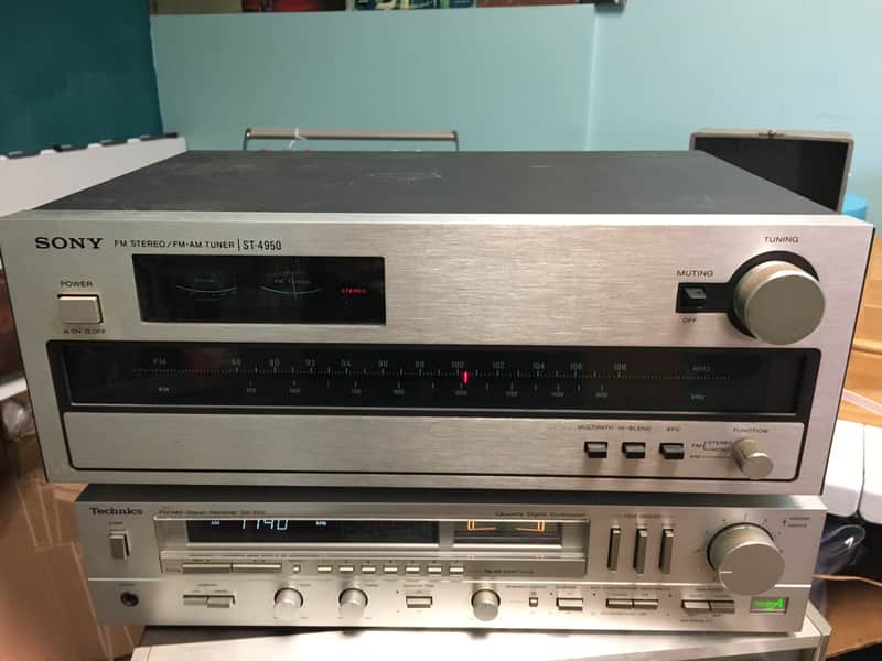 Sony ST-4950 AM/FM Tuner Vintage Japan | Reverb