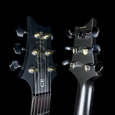 PRS CE24 Electric Guitar in Charcoal Purple Burst Custom Colour (2021) image 5