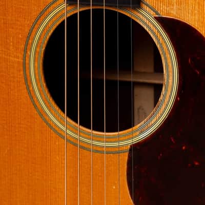Martin D-28 1937 Vintage Acoustic Guitar – Natural Finish, Pre-War Model image 5
