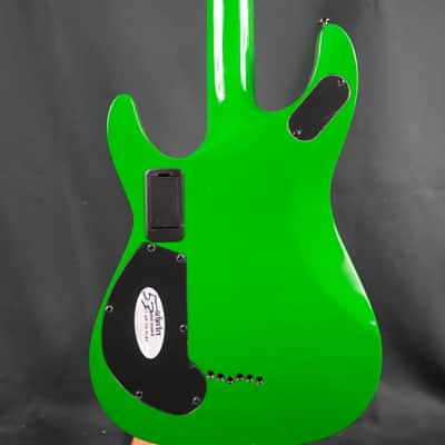 Schecter Kenny Hickey C-1 Electric Guitar w/ Sustainiac - Steele Green (221) image 3