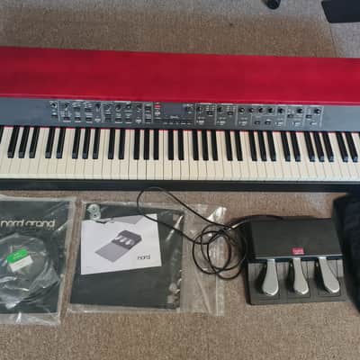 Nord Grand Hammer Action 88-Key Digital Piano 2019 - 2022 - Red image 2
