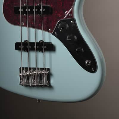 Fender Vintera 60s Jazz Bass - Daphne Blue w/ gigbag image 7