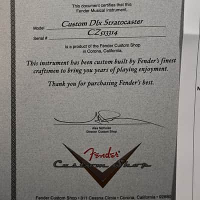 Fender Custom Shop Custom DLX Stratocaster 2009 - Chocolate 3-Tone Sunburst #3314 image 15