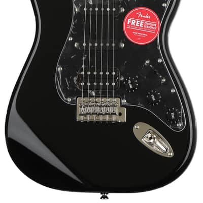 Squier Classic Vibe '70s Stratocaster HSS - Black with Maple Fingerboard image 1
