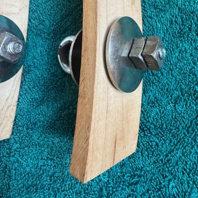 Ludwig Two Vintage WFL Marching Bass Drum Eyelet Bracket Mount Part 50s 60s image 4