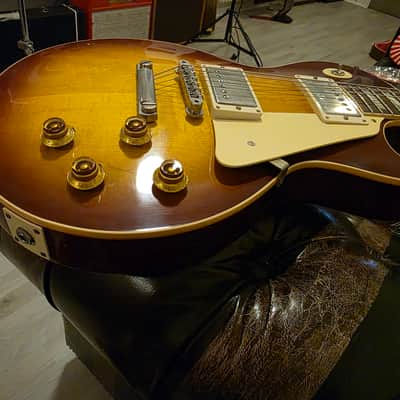 Gibson 1958 Les Paul Standard NEW Custom Shop R8 Royal Tea Burst image 25
