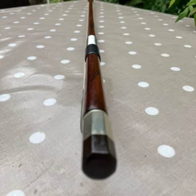 Immagine Double Bass French Bow - Just Had Full And Complete Re-commission - Circa 1900 - 14