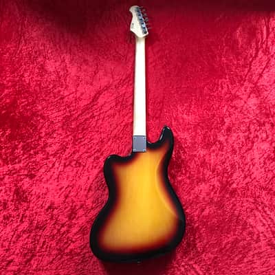 Harley Benton GuitarBass VS - Bass VI style in Sunburst image 3