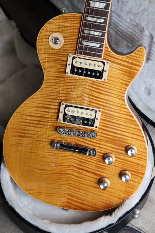 Gibson Lespaul Slash Signature AFD 2010 Amber AAA image 1