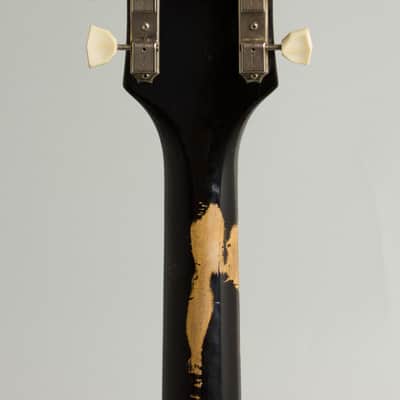 National  Val-Pro 88 Semi-Hollow Body Electric Guitar (1963), ser. #T-86077, original black alligator hard shell case. image 6