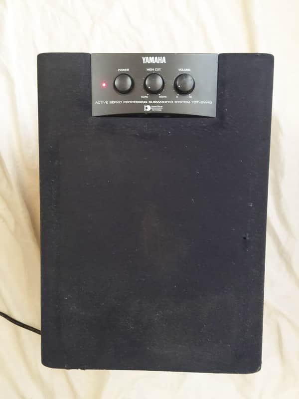 YAMAHA YST-SW40 Active Servo Processing Subwoofer System. Works